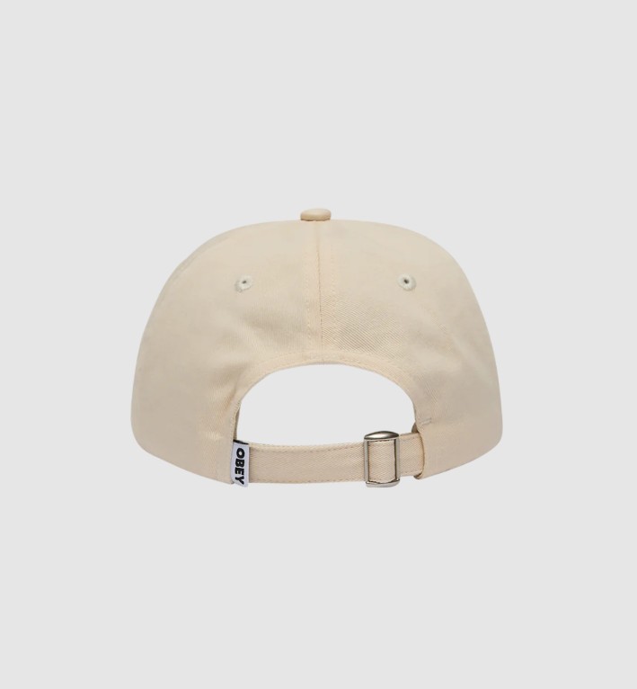 Obey 2 Tone Bold 6 Panel Unbleached Multi