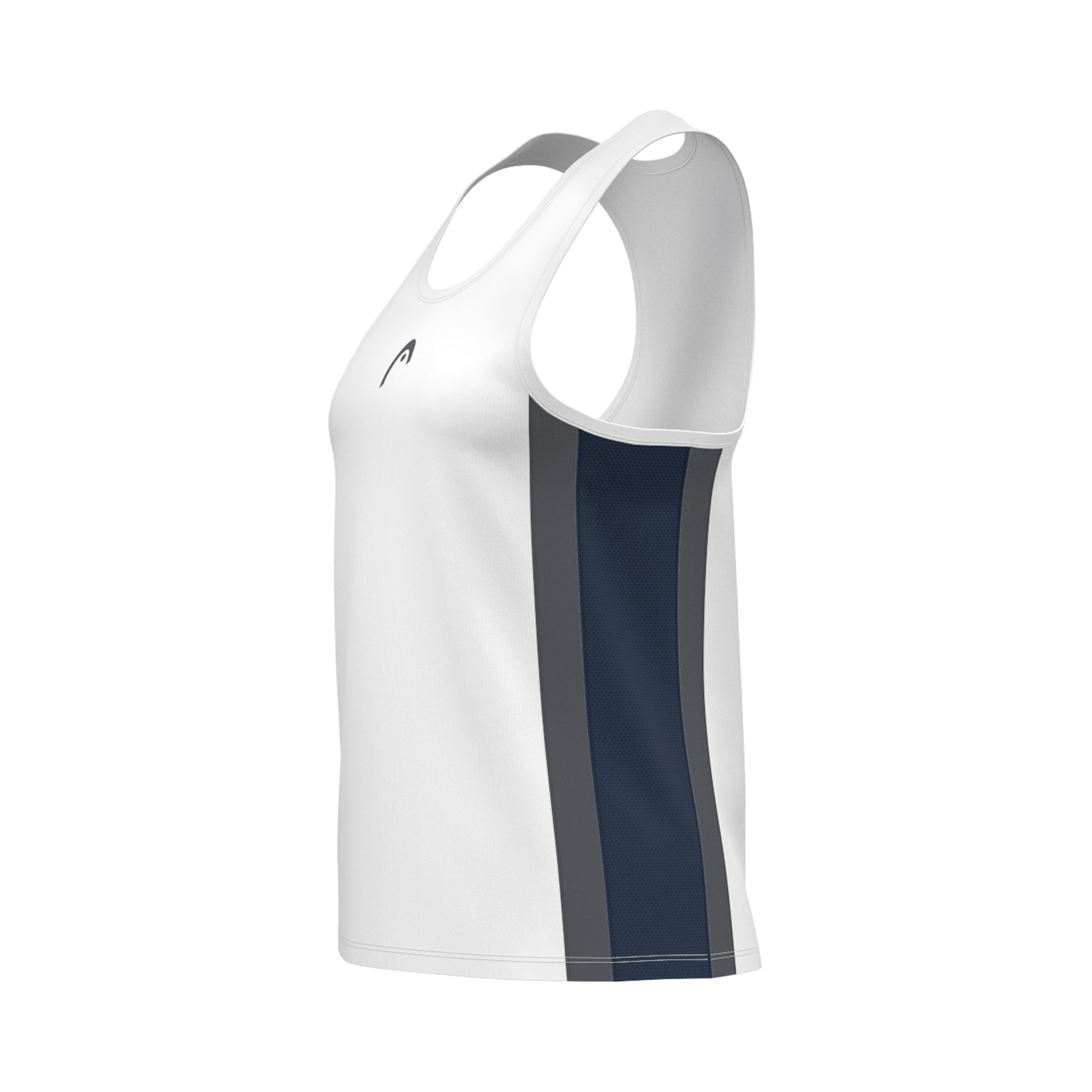 HEAD Débardeur Tank Top Filles - Bleu Foncé , Blanc