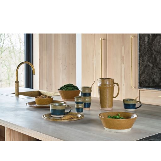 Villa Collection Evig 2-pak Frokosttallerken, Brown, Ø20 cm