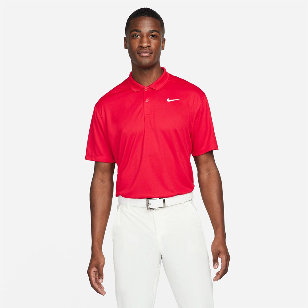 Dri-FIT Victory Pique Herre Rød