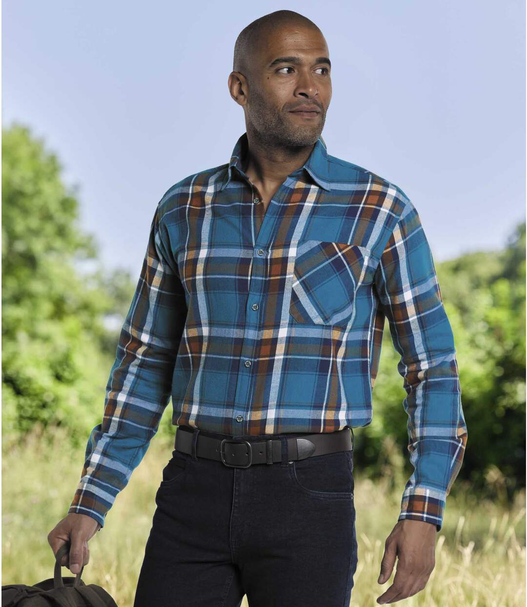 Chemise Flanelle à Carreaux Atlas®