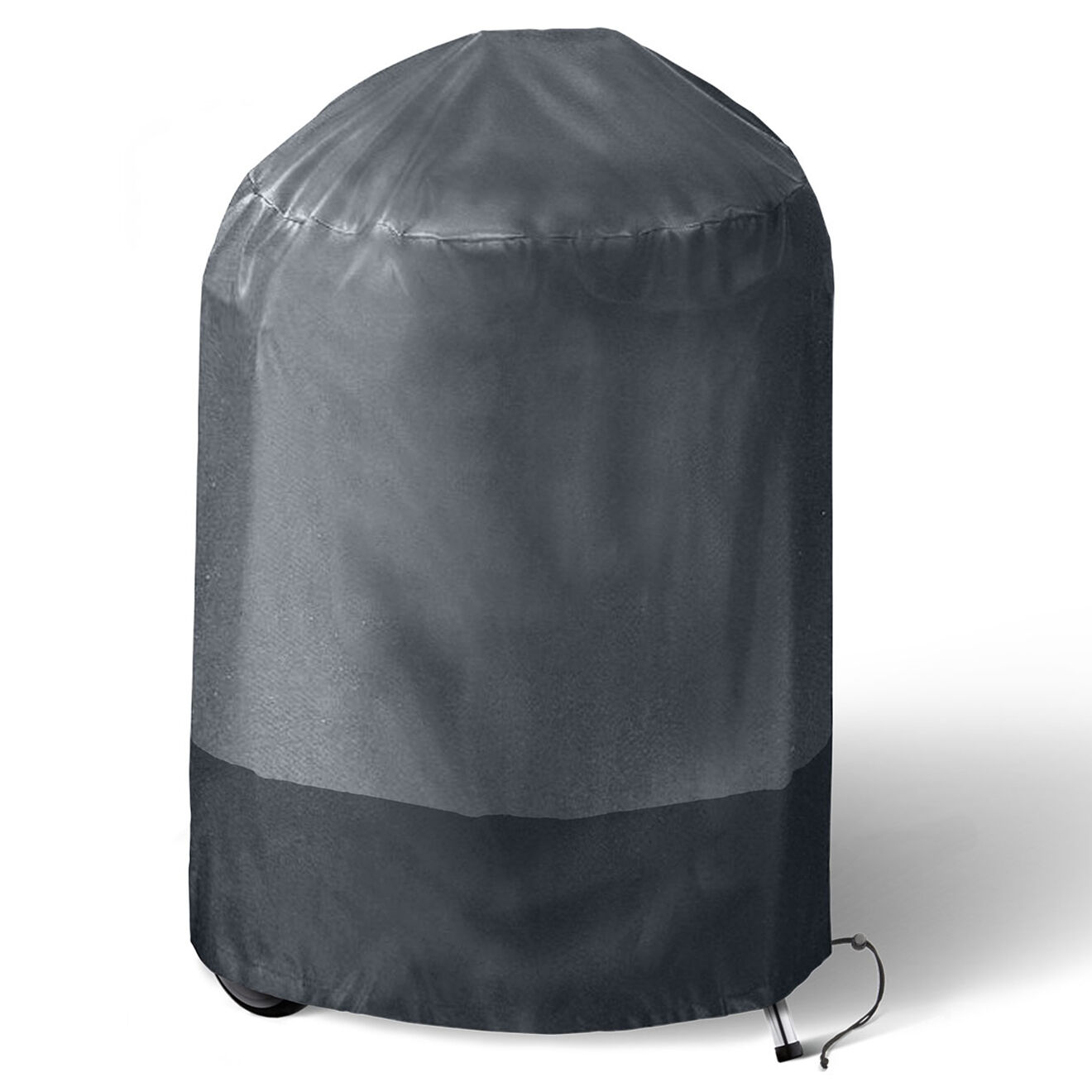 Pratik Garden Housse de protection pour barbecue rond gris/noir - 70x80 cm