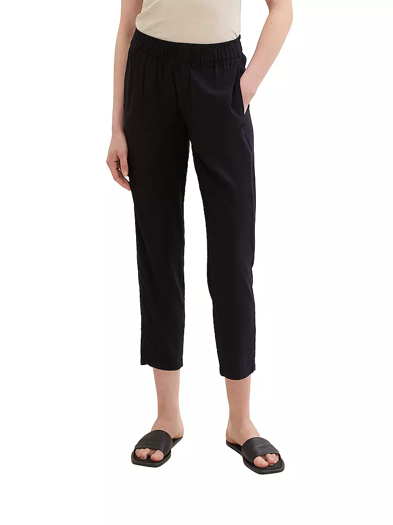 TOM TAILOR Hose Jogging Fit  schwarz