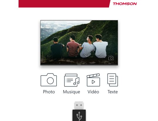 THOMSON - TV LED 81 cm 32HD2S13 Easy TV