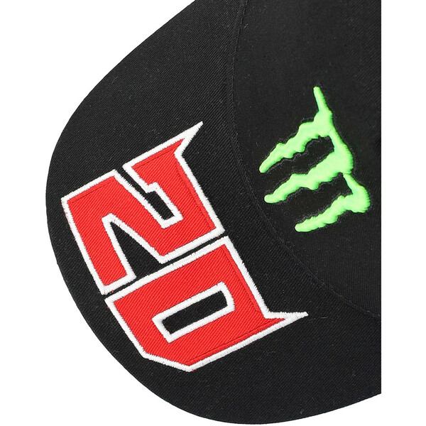 Fabio Quartararo - Casquette baseball Dual FQ20 Monster N°1 - 2023 Noir / Vert / Rouge