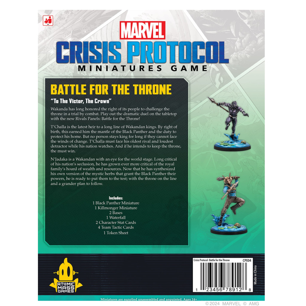 Marvel Crisis Protocol: Rivaux - Bataille pour le Trône