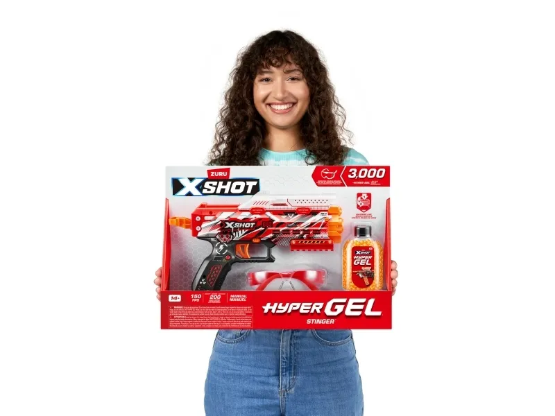 XSHOT Hyper Gel Stinger (with 1,000 Hyper Gel Pellets)