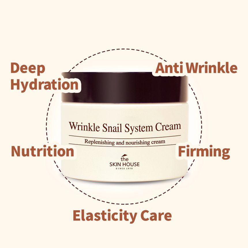 de SKIN HOUSE - Wrinkle Snail System Cream