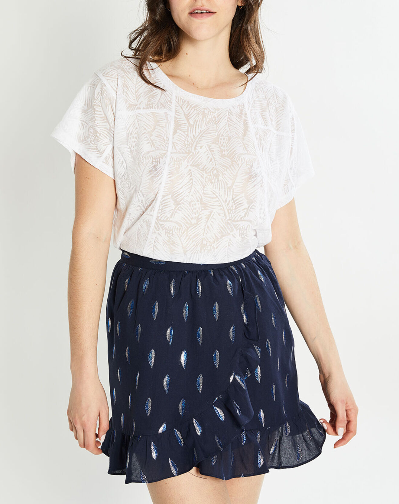 Karl Marc John Top Ange blanc