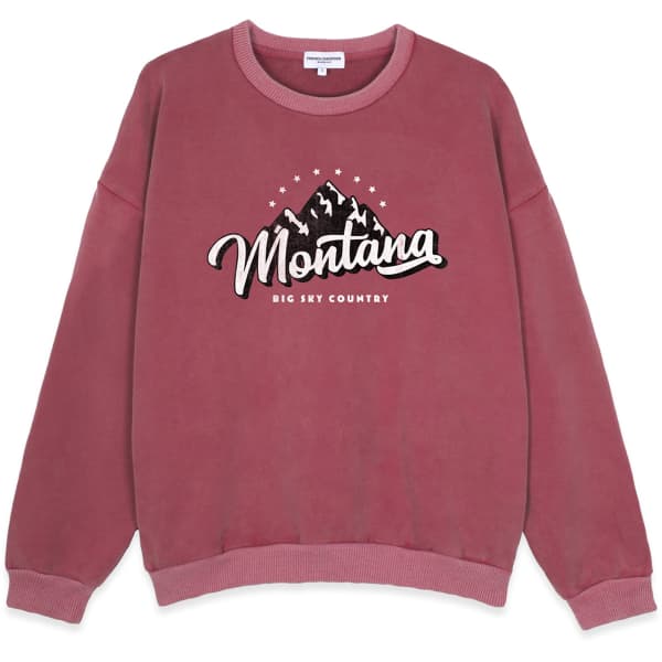 Sweatshirt FRENCH DISORDER BRADY WASHED MONTANA BRICK