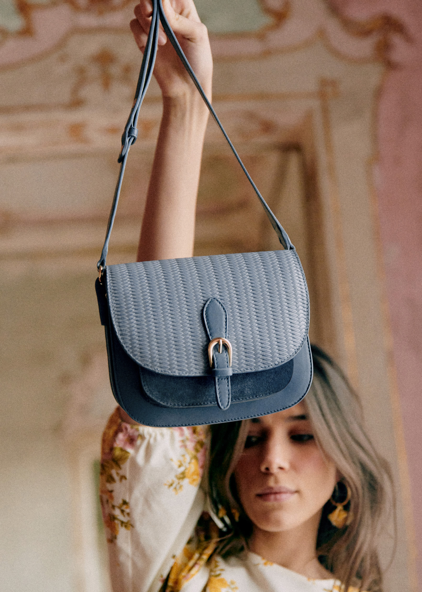 Sac Roméo - Bleu denim tressé - SACS/NEW SACS Nos Sacs Iconiques 5906338