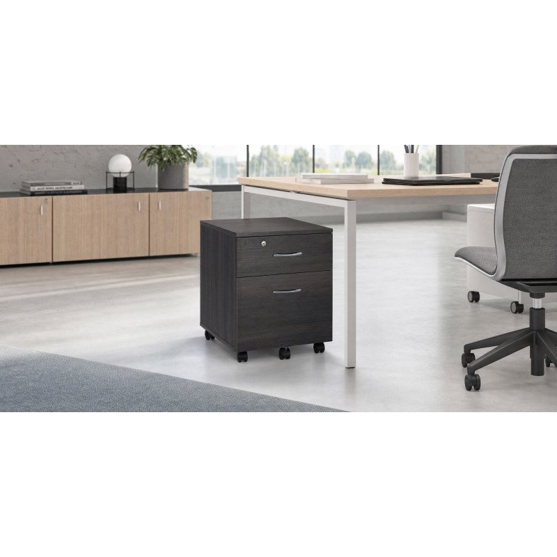 Caisson bois Cubo 2 tiroirs