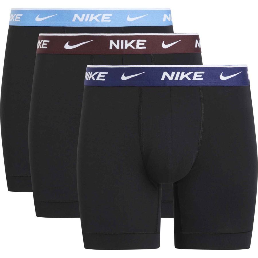 Nike Shorts Boxer Pack de 3 - Noir/Bordeaux/Bleu
