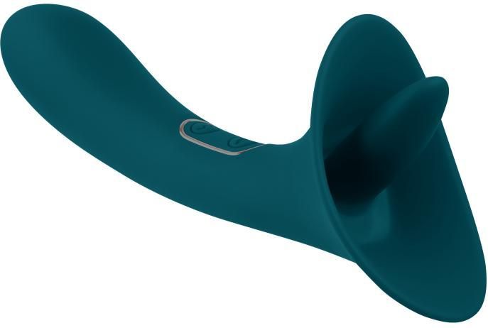 Playboy - True Indulgence - Oplegvibrator - 21,2 cm - Dubbelzijdig Genot
