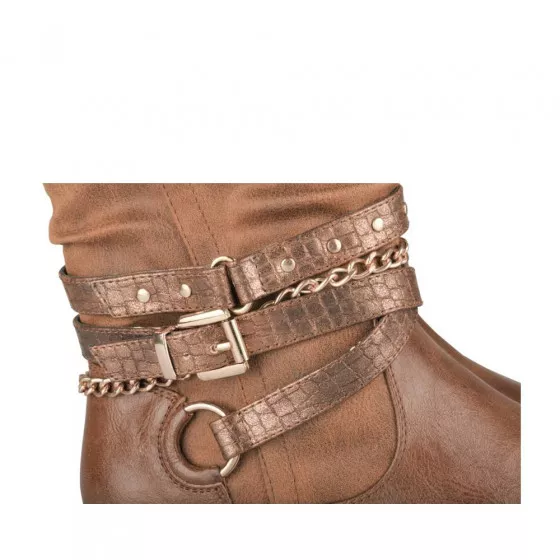 Bottines COGNAC PHILOV