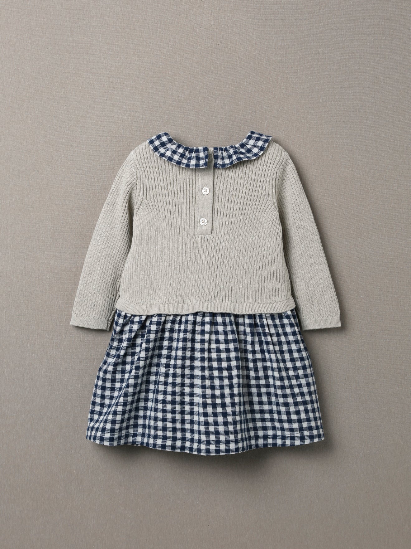 Robe Bébé bi-matière