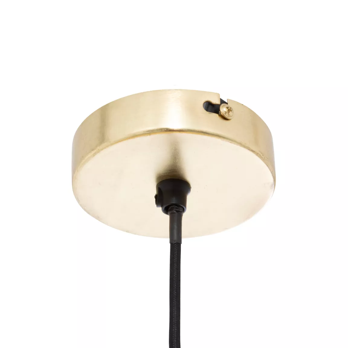 Suspension luminaire métal (56 x 42 cm) Arlo Or