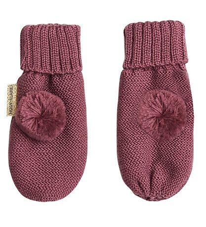 Hust and Claire Fäustlinge - Wolle/Polyester - Flori - Purple Fi