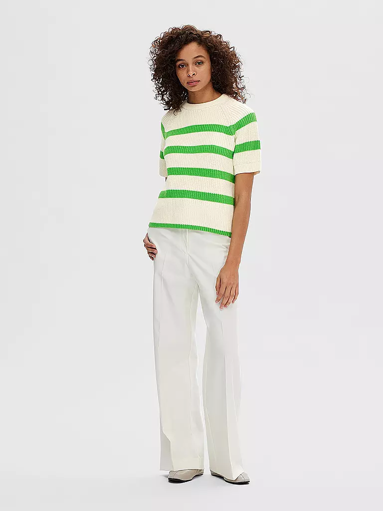 SELECTED FEMME Pullover SLFBLOOMIE weiss