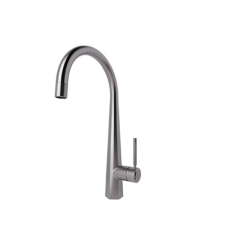 Mitigeur de cuisine laiton brossé GoodHome Carya
