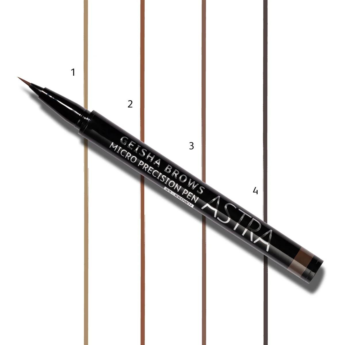 Feutre Sourcils Micro Précision GEISHA BROWS 1ml