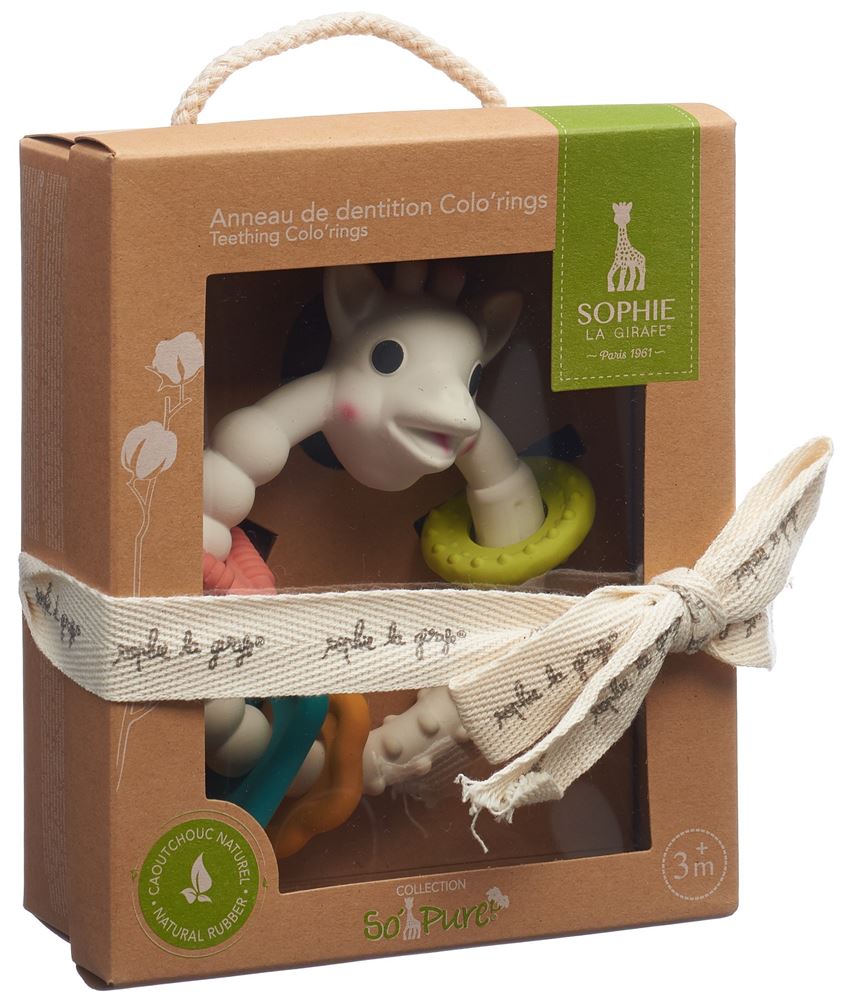 SOPHIE LA GIRAFE Beissring Colo'rings 1 Stk