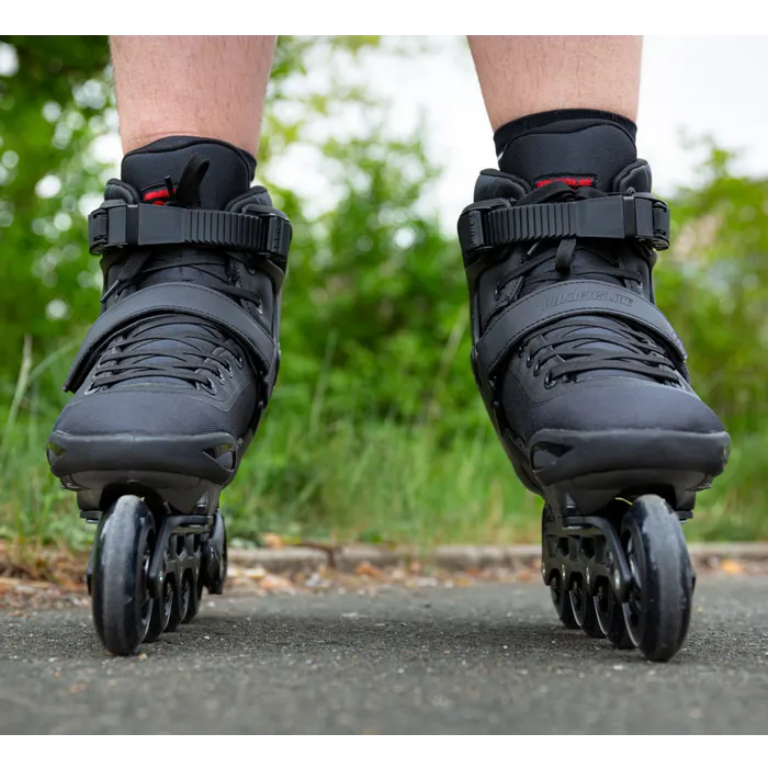 Powerslide Phuzion Radon Black 80 Skates Heren