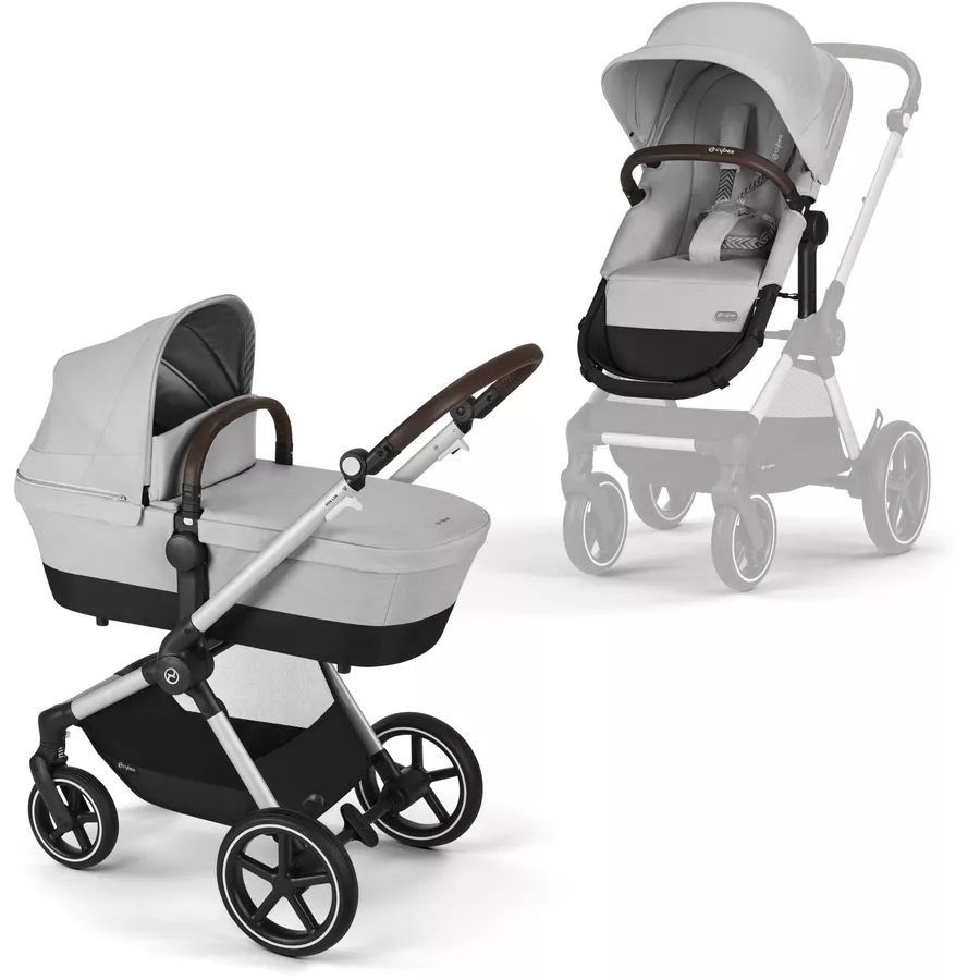cybex GOLD Kinderwagen EOS Lux Lava Grey