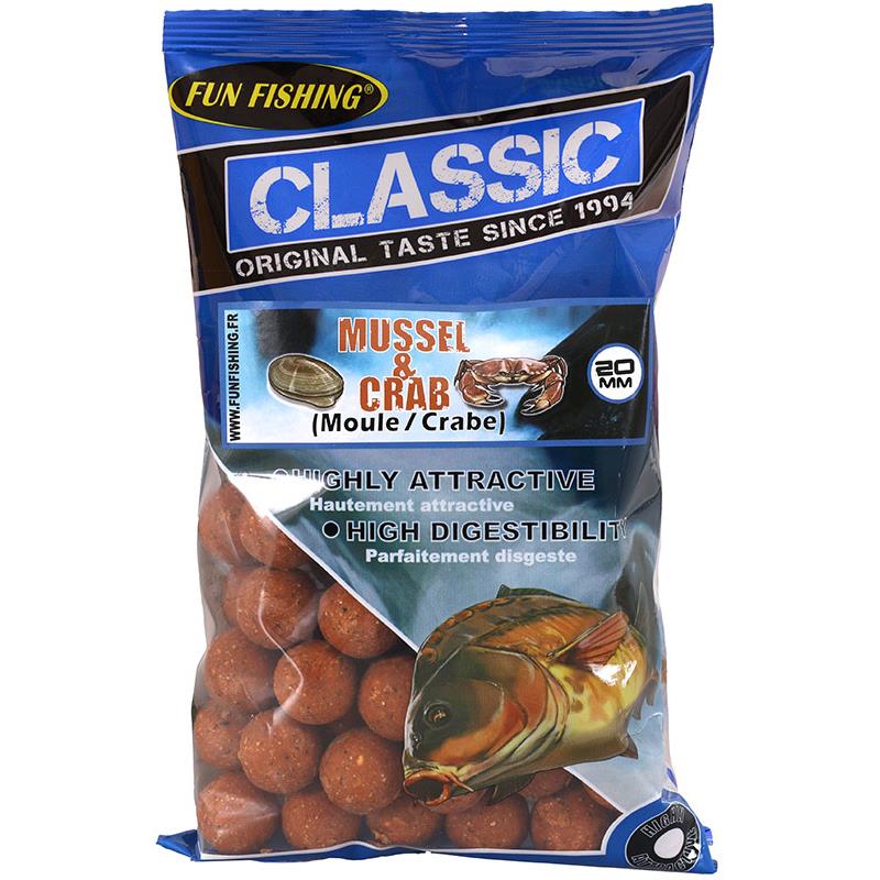 Bouillette Fun Fishing Classic Boilies - 120Kg