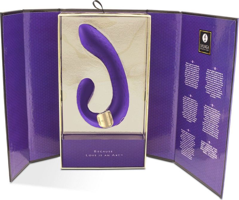 Shunga - Miyo - Intimate Massager - Paars - Silicone