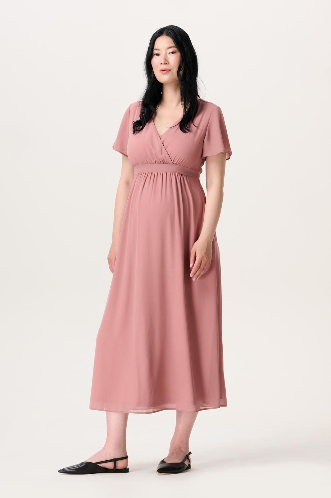 Noppies Maternity Jurk Amelie - Burlwood
