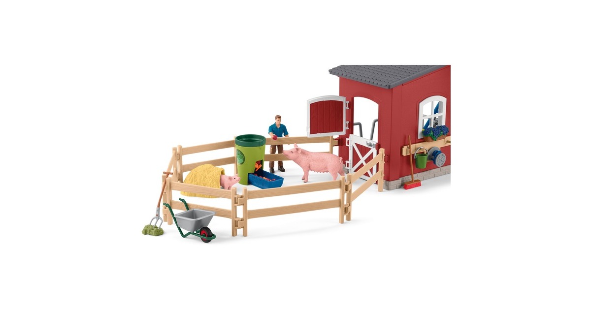 SchleichFarm World - Grote stal speelset  (42606)