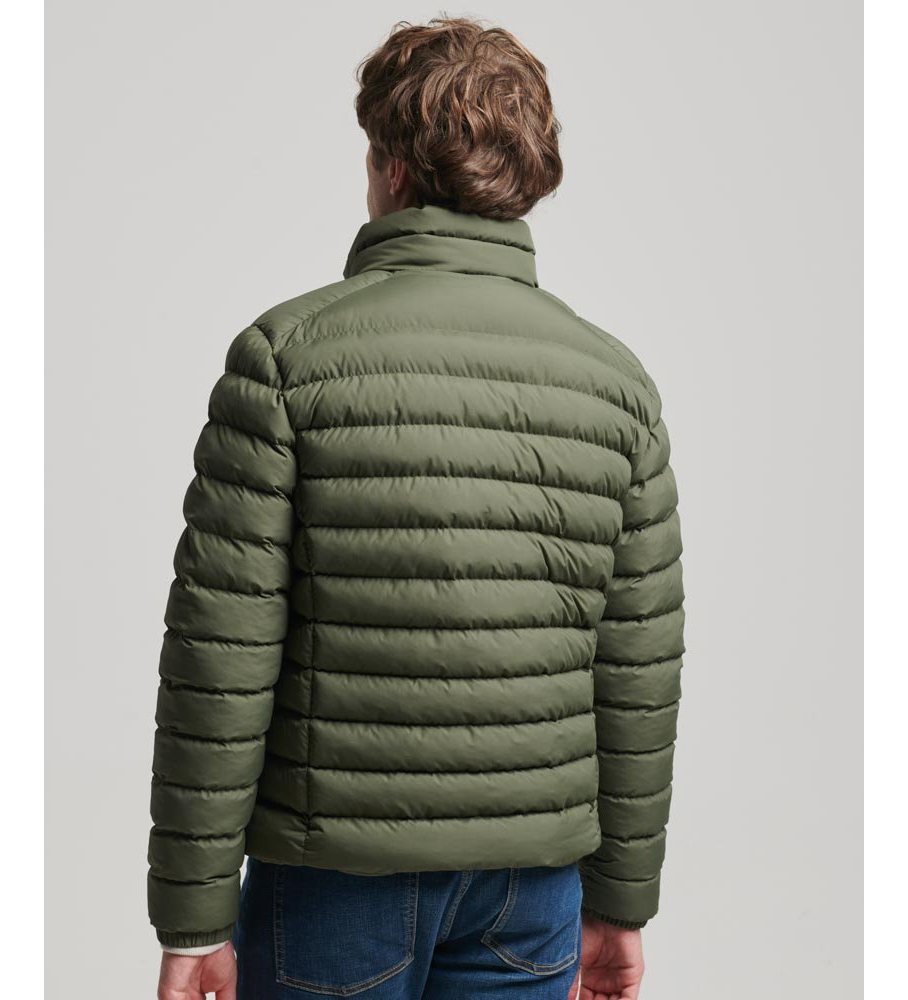 Jaqueta acolchoada estampada Superdry Fuji Green