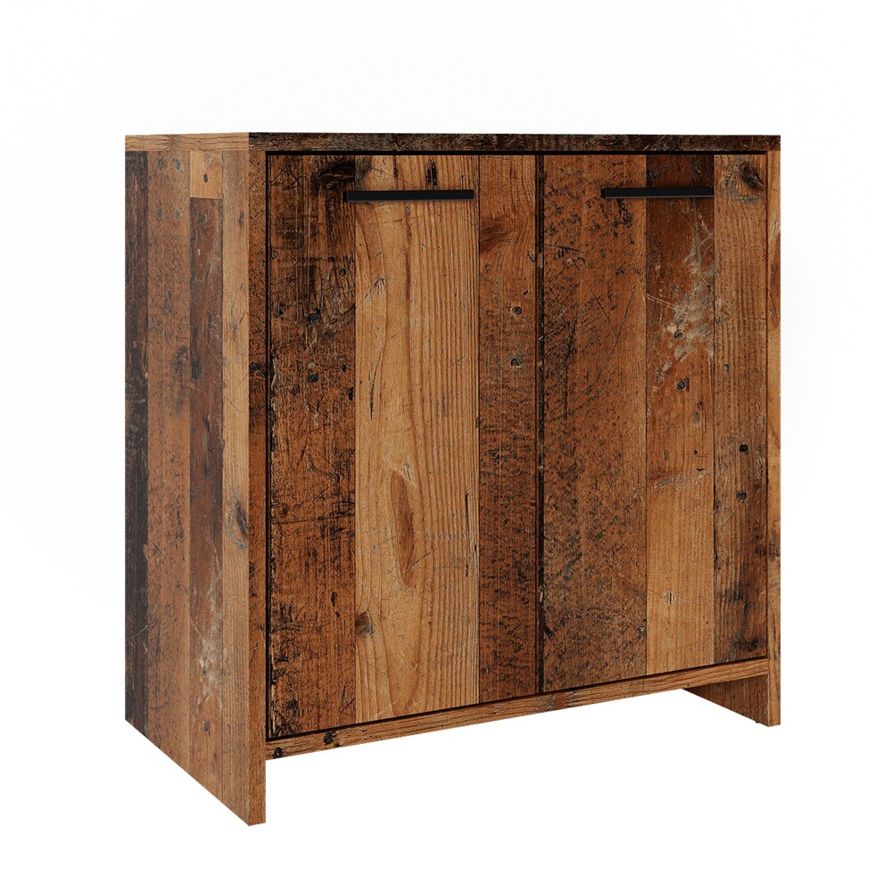 Vicco Waschtischunterschrank Waschbeckenunterschrank Badschrank Kiko Old Style 58x60 cm modern Badezimmer Schrank Badmöbel Schranktür Schrankfach