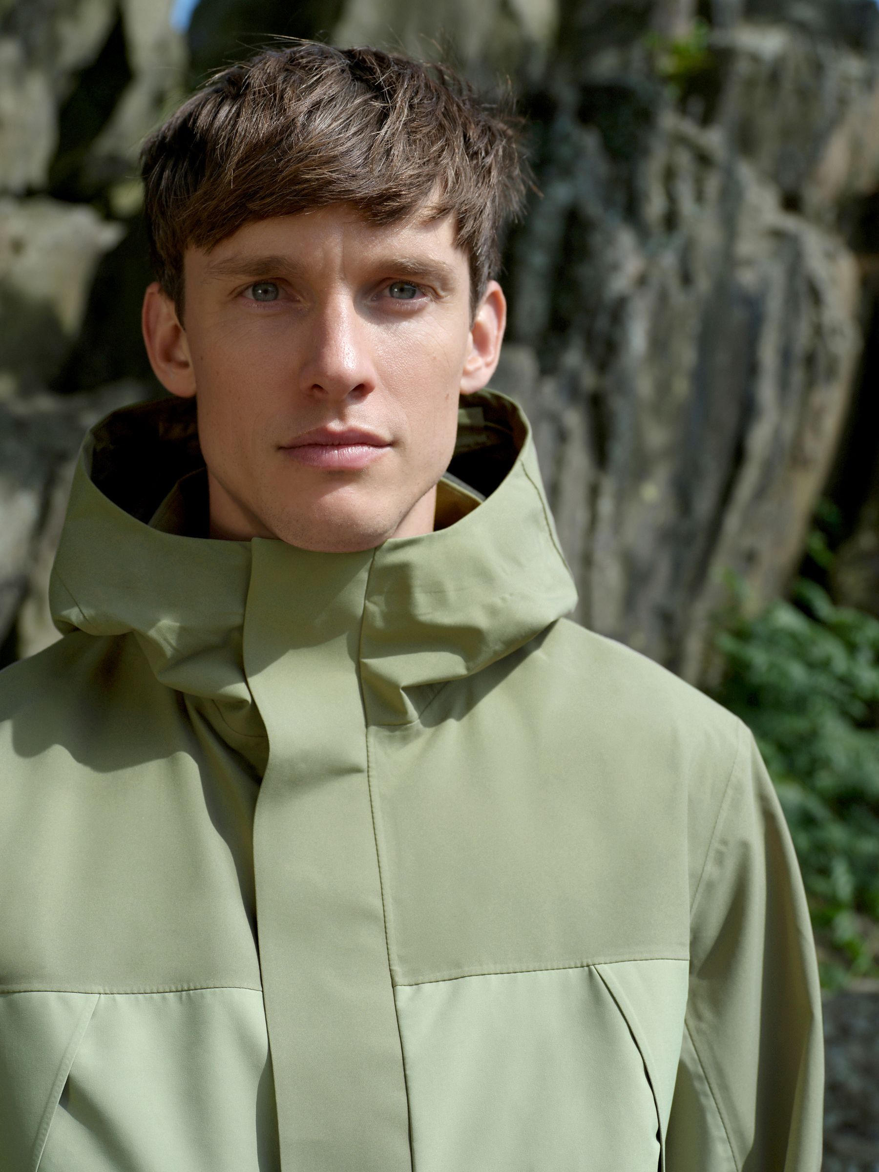 Grijs-groen - DryTech Waterproof Colourblock Anorak Jacket