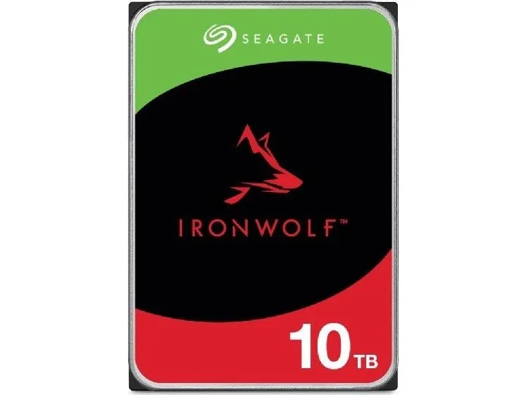 Seagate IronWolf ST10000VN000 - Harddisk - 10 TB - intern - 3.5