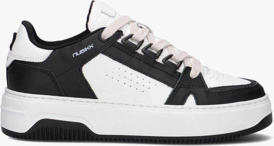 NUBIKK zwarte nubikk lage sneakers basket buxton