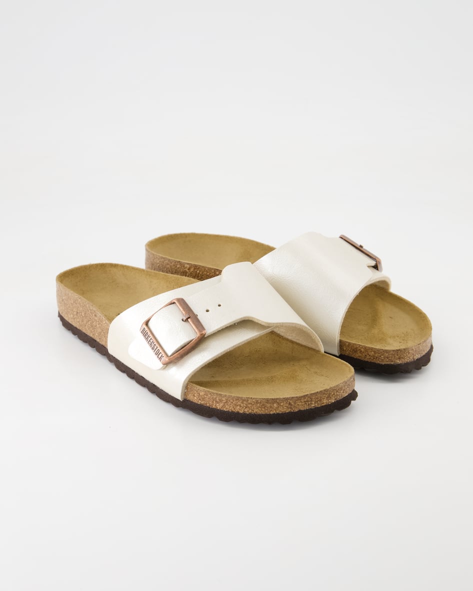 Birkenstock Catalina Pantoletten in Weiß