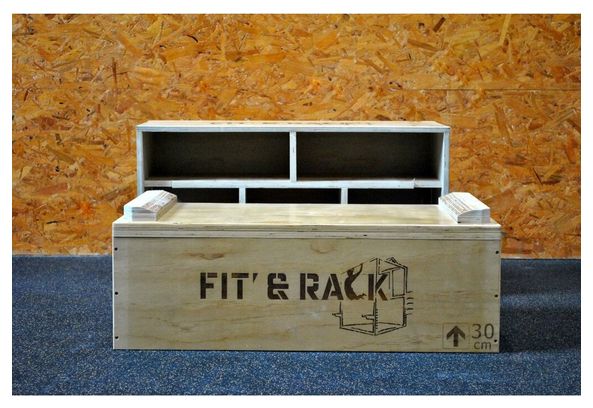 Plot 300mm Hauteur Bois Fit et Rack