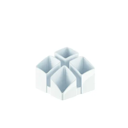 HAN Schreibtisch-Köcher SCALA, , mit 4 Fächern, 125 x 100 x 125 mm, weiß