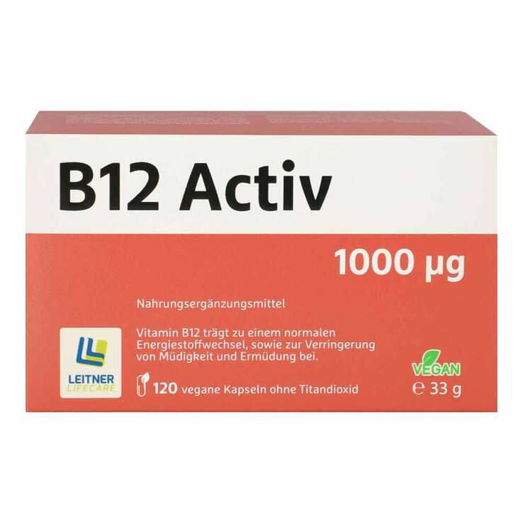 B12 Activ 1000 µg Kapseln, 120 St