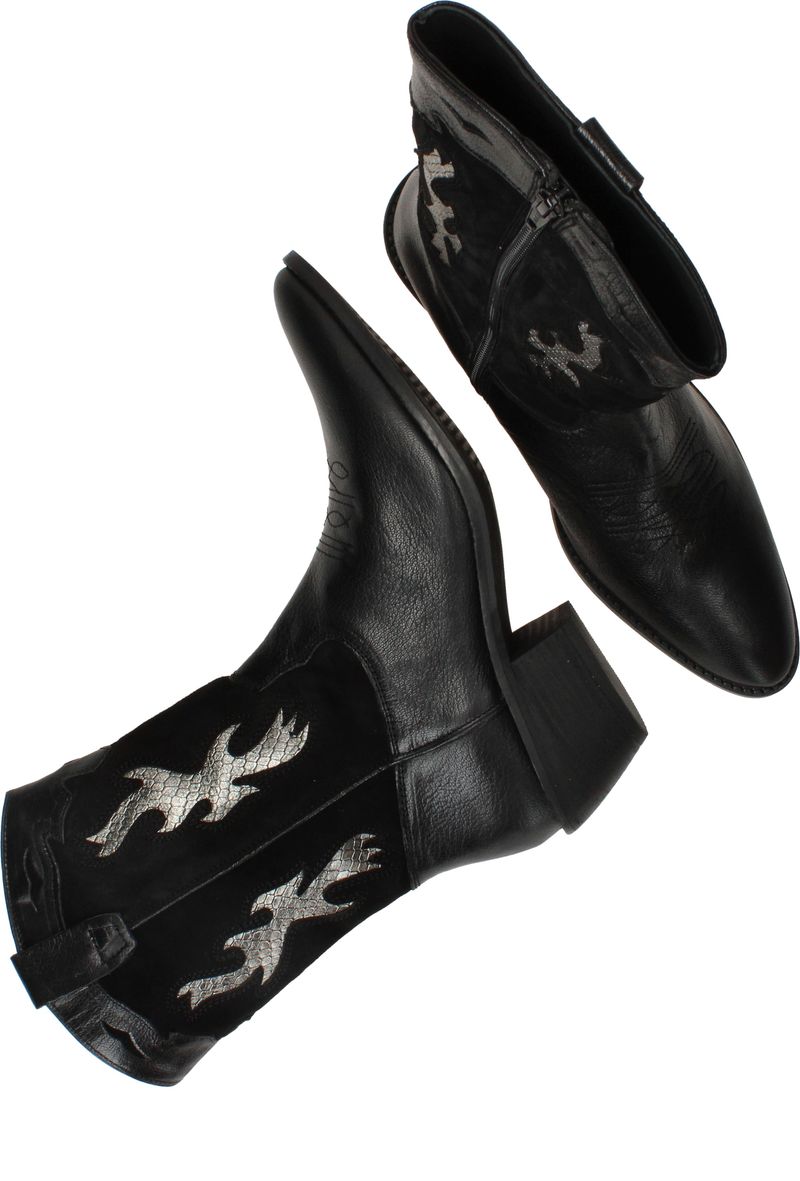 LOFF 1881 Westernboots Zwart Dames