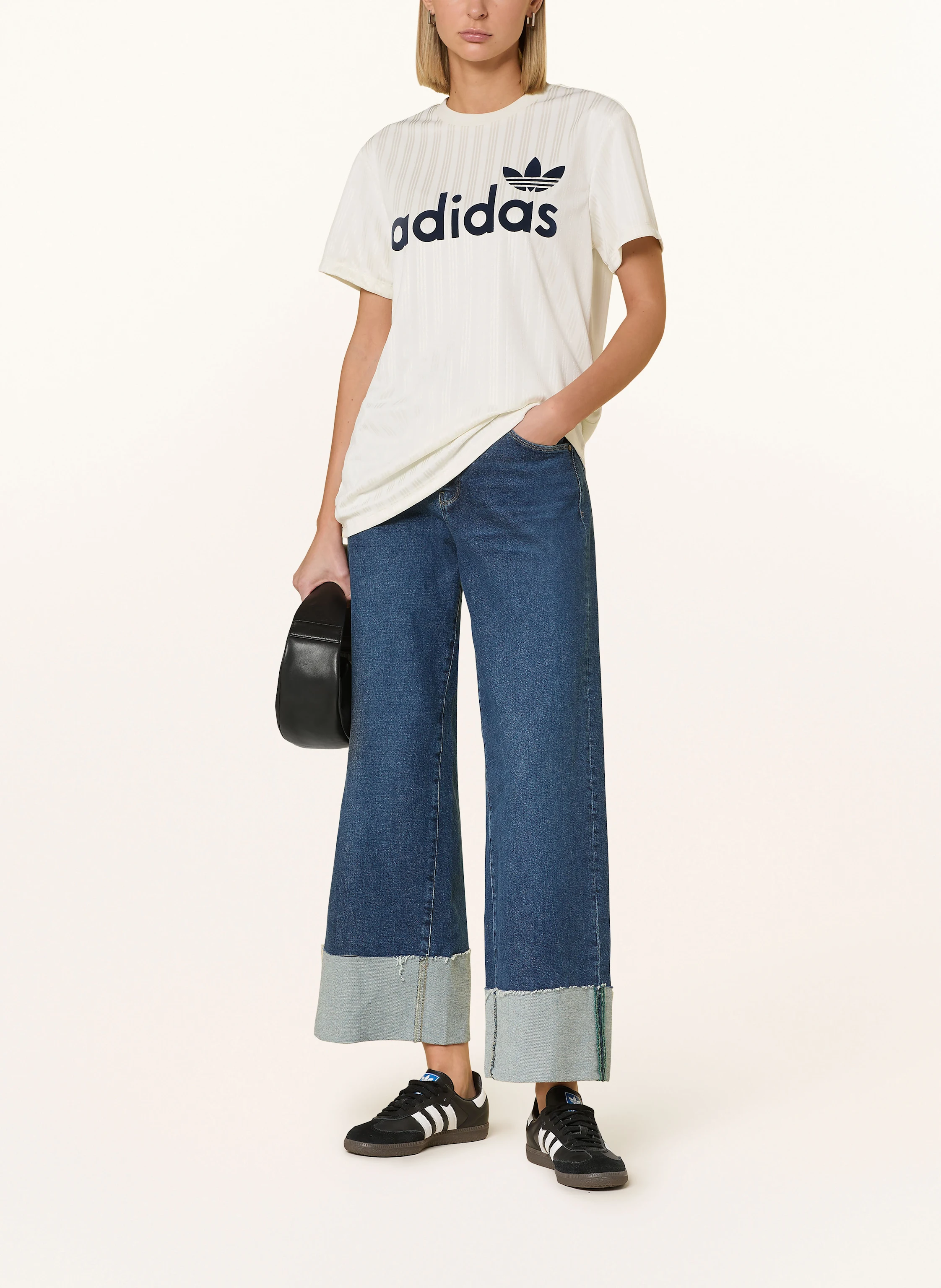 adidas Originals T-Shirt LINEAR GRAPHIC BOYFRIEND