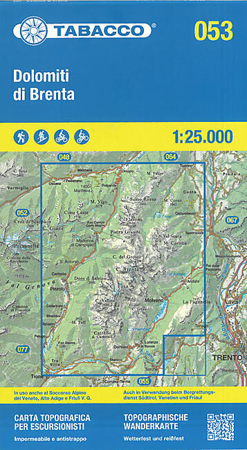 TABACCO - 53 DOLOMITI DI BRENTA TABACCO
