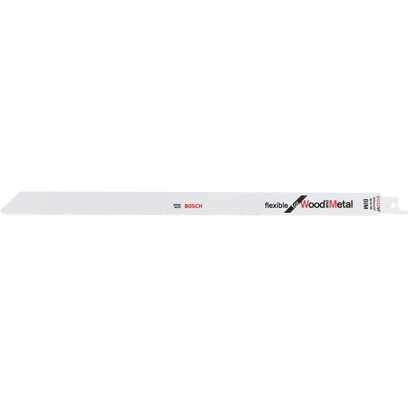 Bosch reciprozaagbladen S 922 HF/S 1222 VF hout & metaal 300mm