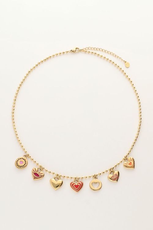 Candy ketting met multikleur bedels
