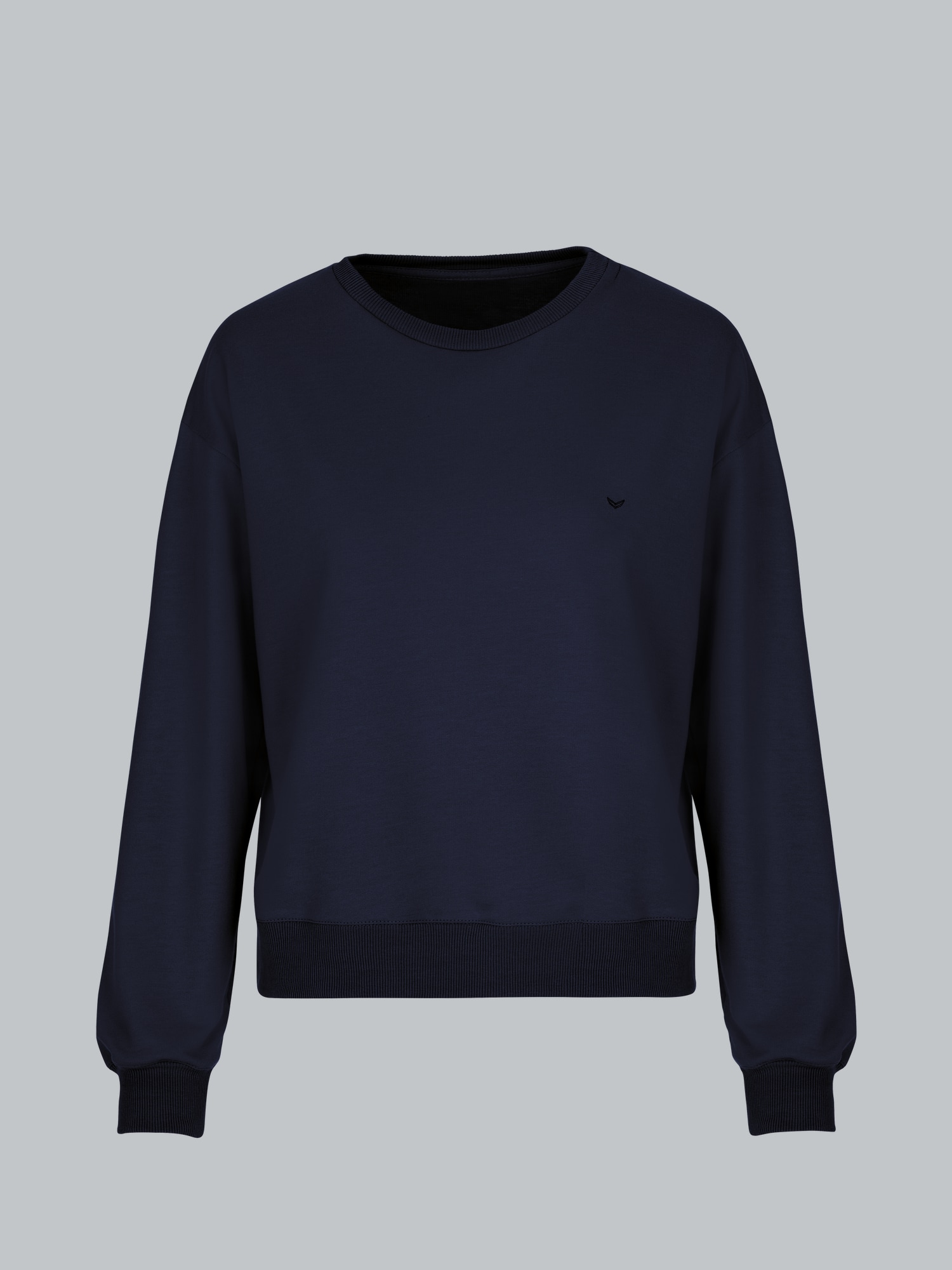 Dünnes Sweatshirt Navy