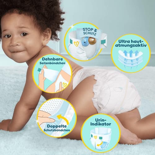 Pampers Premium Protection Windeln Gr.7, Single Pack, 15+kg