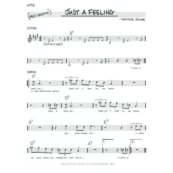 Hal Leonard The Real Blues Book C