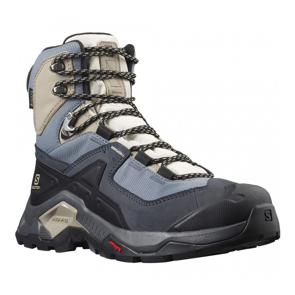 Salomon QUEST ELEMENT GTX - Chaussures randonné Femme ebony/rainy day/stormy weather